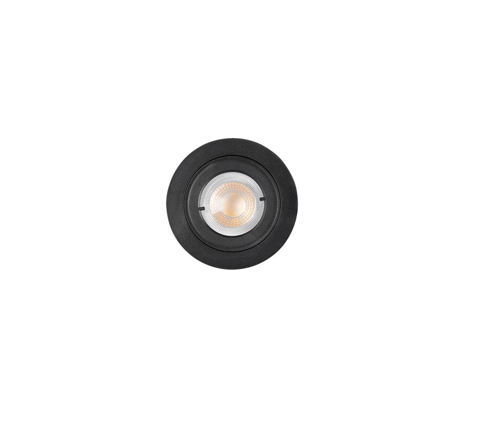 Lamont 3000K/4000K Recessed Ceiling Light- Black/ White Finish - Image 14