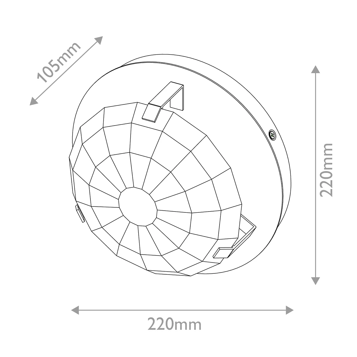 Leo 1 lt Wall Light E14 - Image 15
