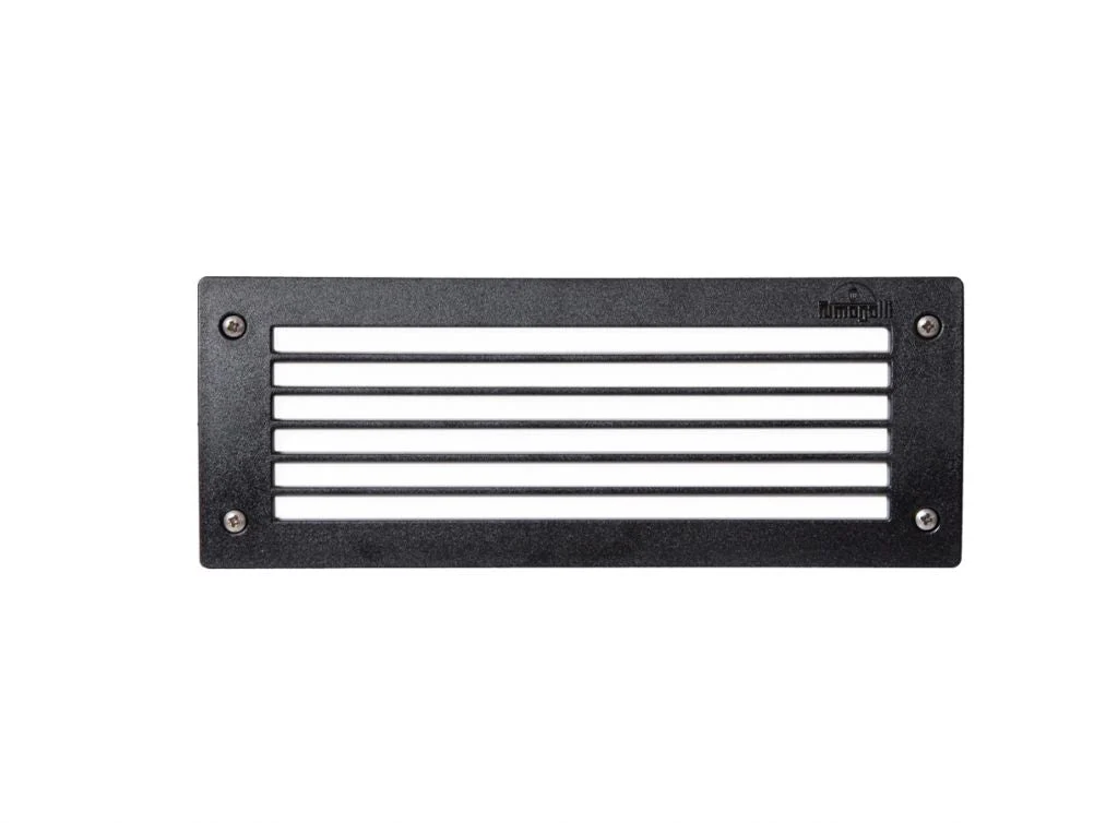 Leti Recessed Wall Light IP66 - Black & Grey Finish - Image 2