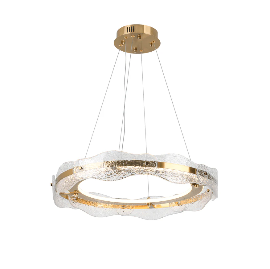 Lira Lamp 1 Ring, Chrome - Dimmable