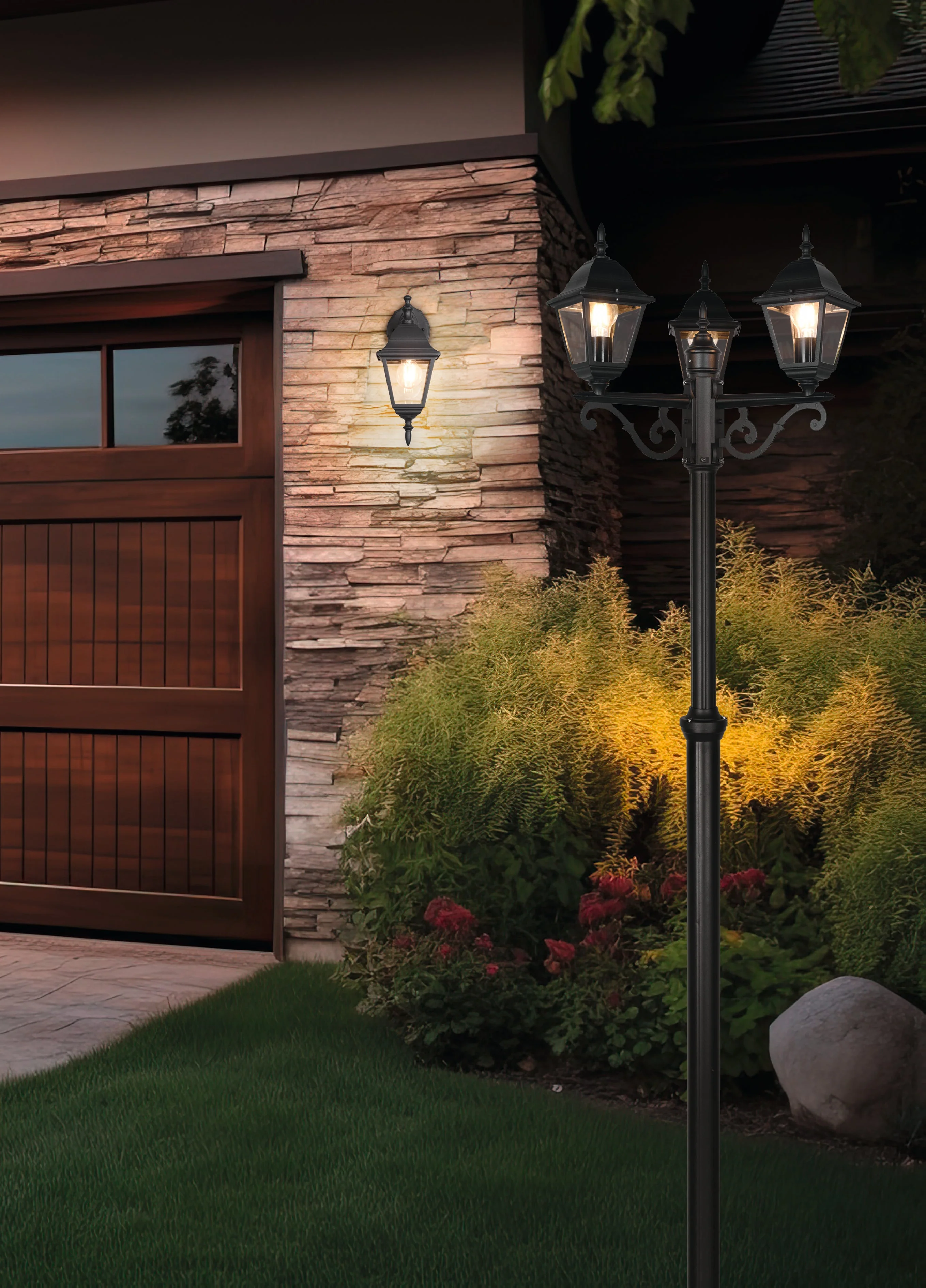 Livenza 1/3Lt Post Light IP44 - Image 3