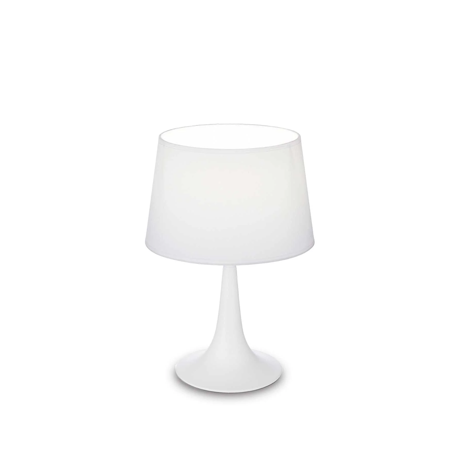 London Table Lamp - Black/White Finish