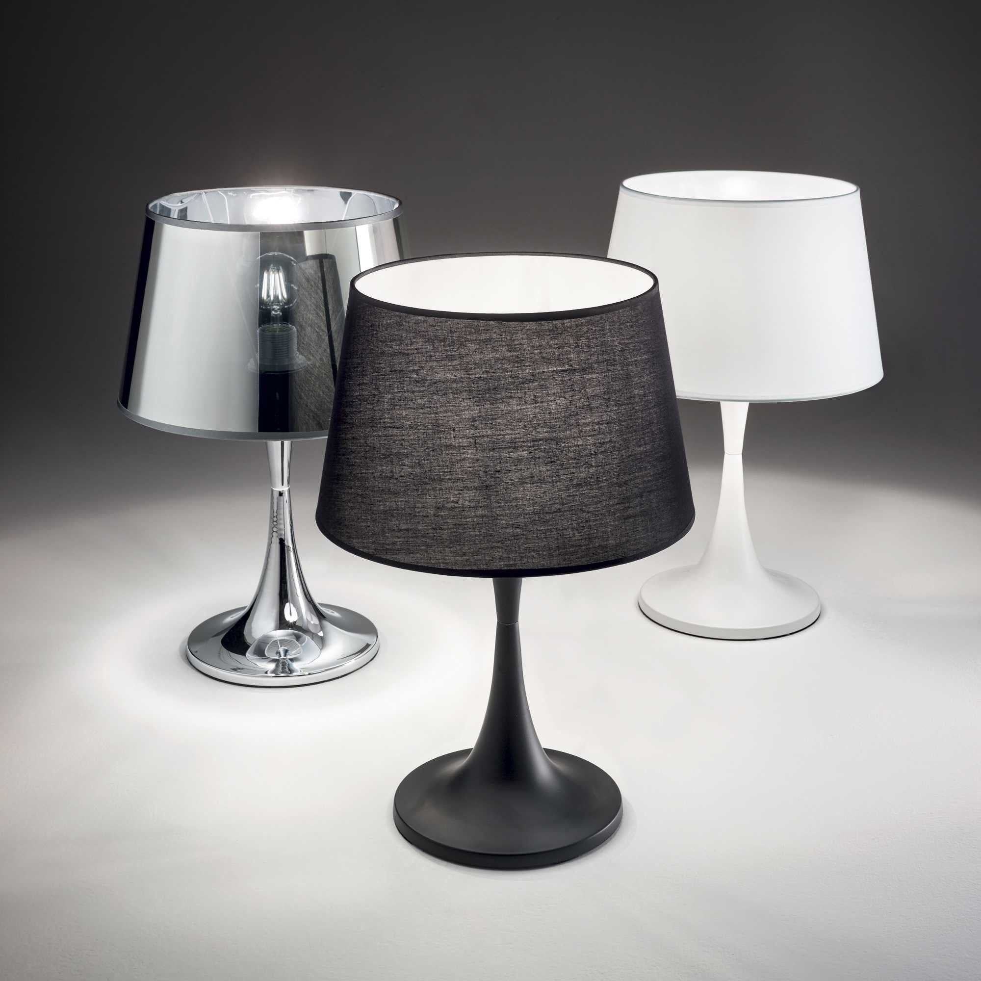 London Table Lamp - Black/White Finish - Image 6