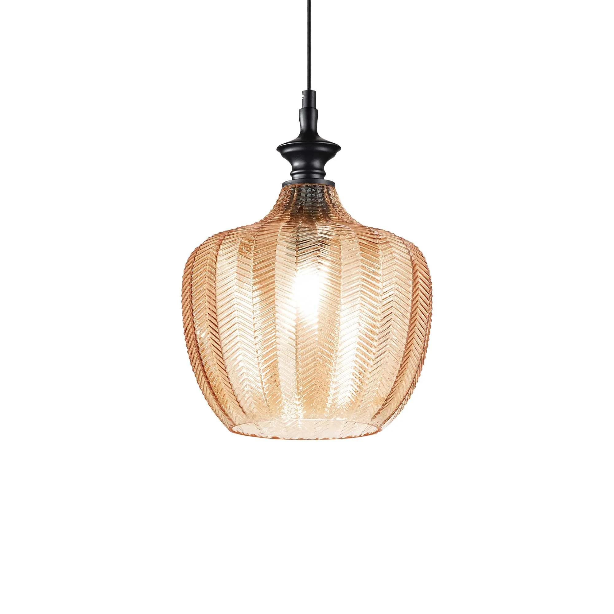 Lord Pedant light - Amber/Smoke Finish