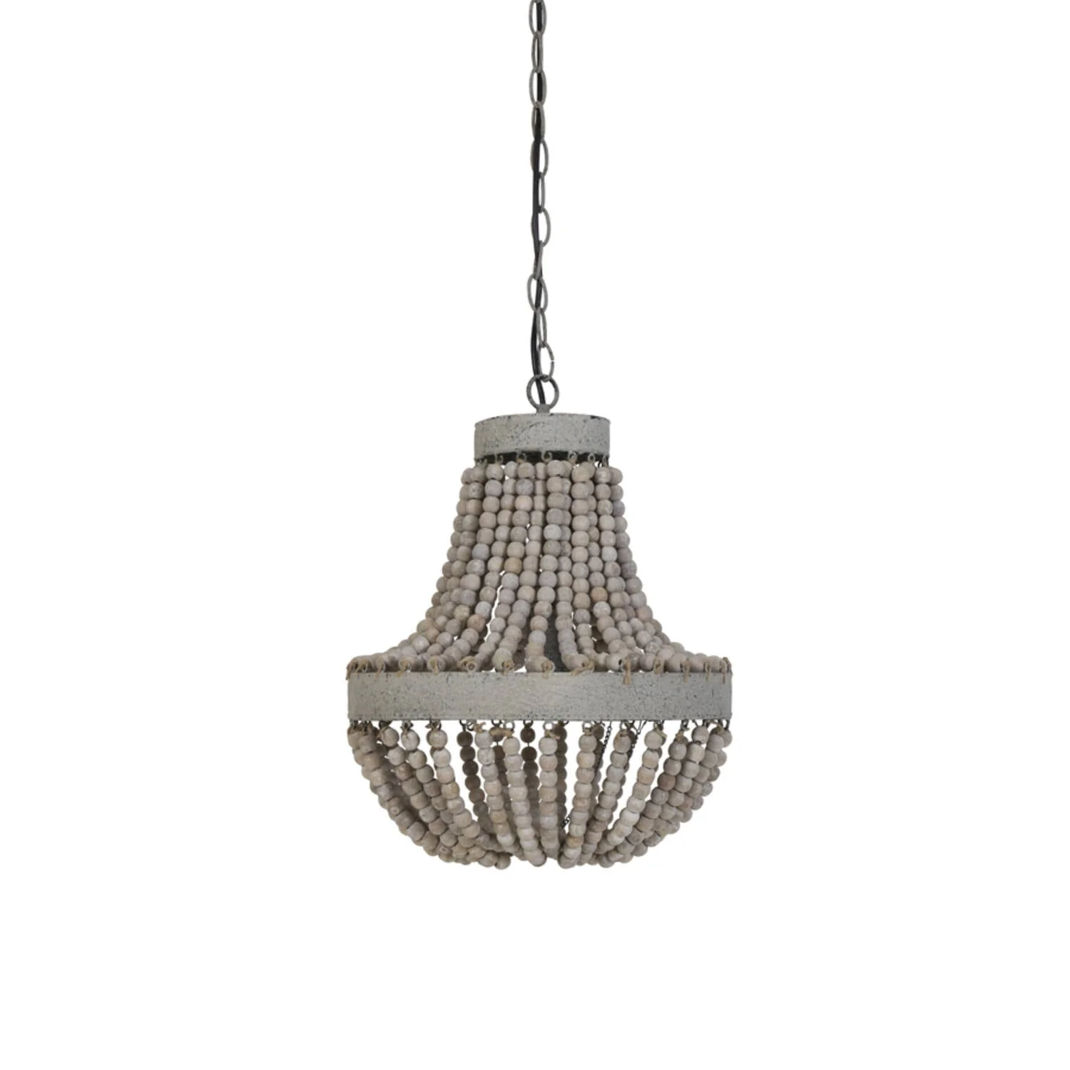 Luna Pendant Ceiling Light Old White Finish - Promotional Offer