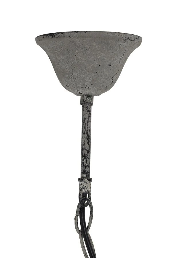 Luna Pendant Ceiling Light Old White Finish - Promotional Offer - Image 3