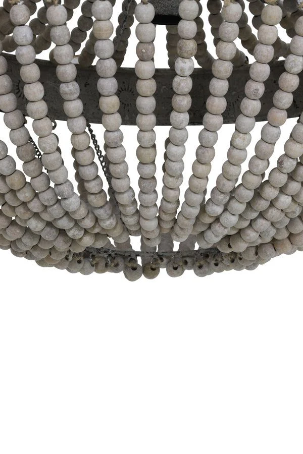 Luna Pendant Ceiling Light Old White Finish - Promotional Offer - Image 4