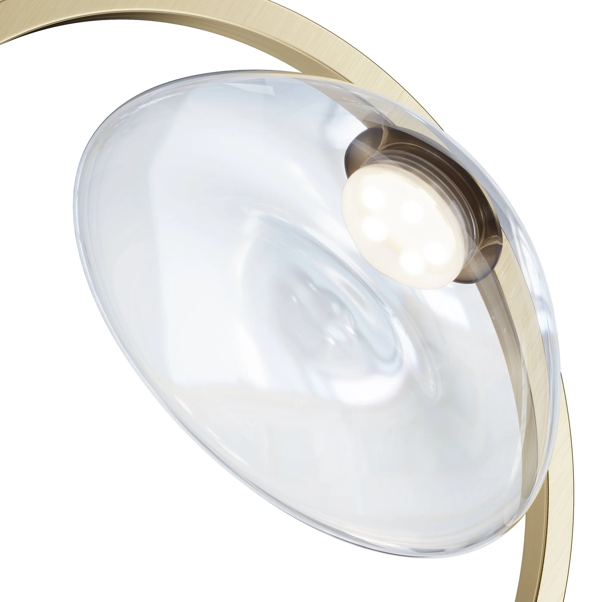 Lunare Wall Light - Brass Finish - Image 14