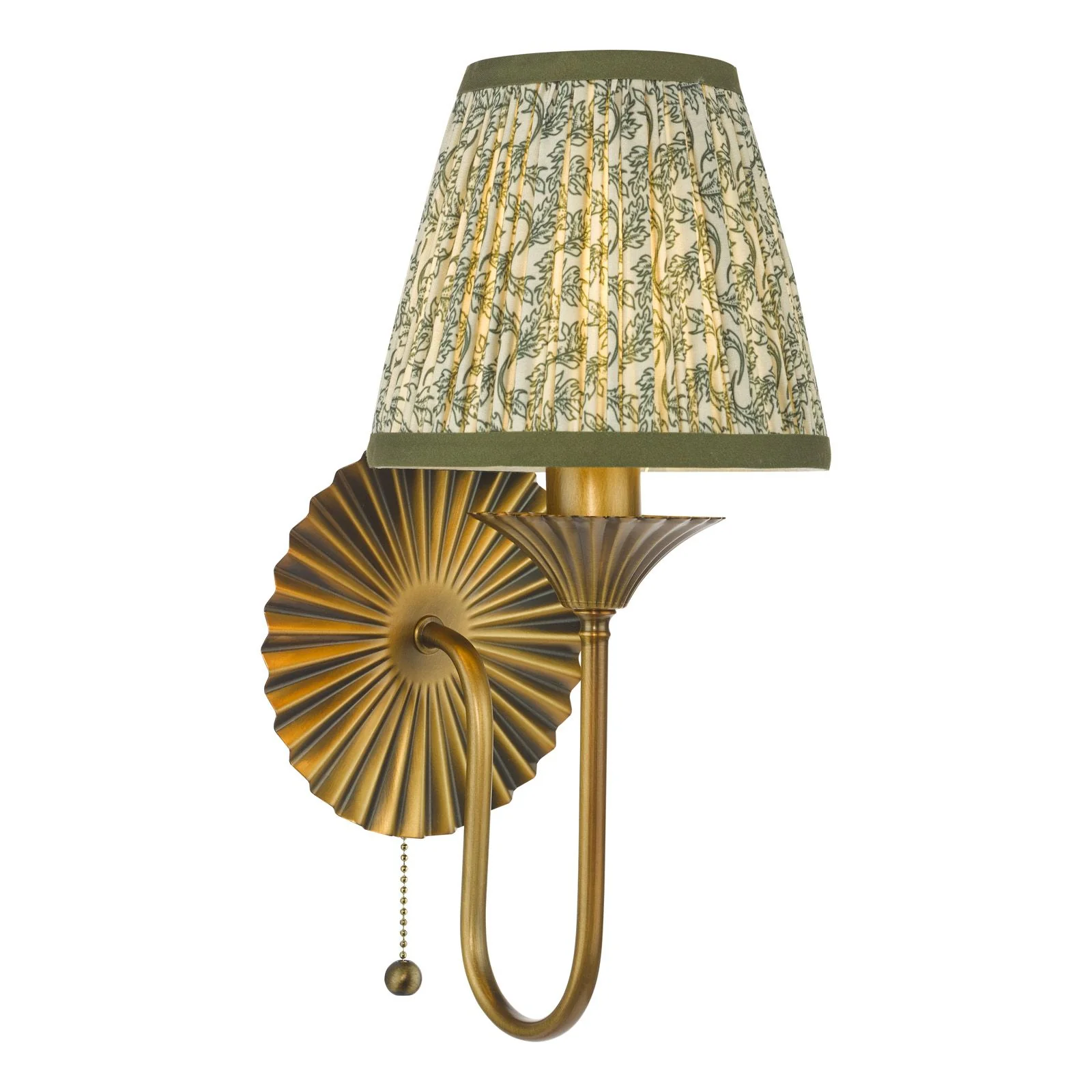 Lydian Wall Light-  Antique Bronze With Shade