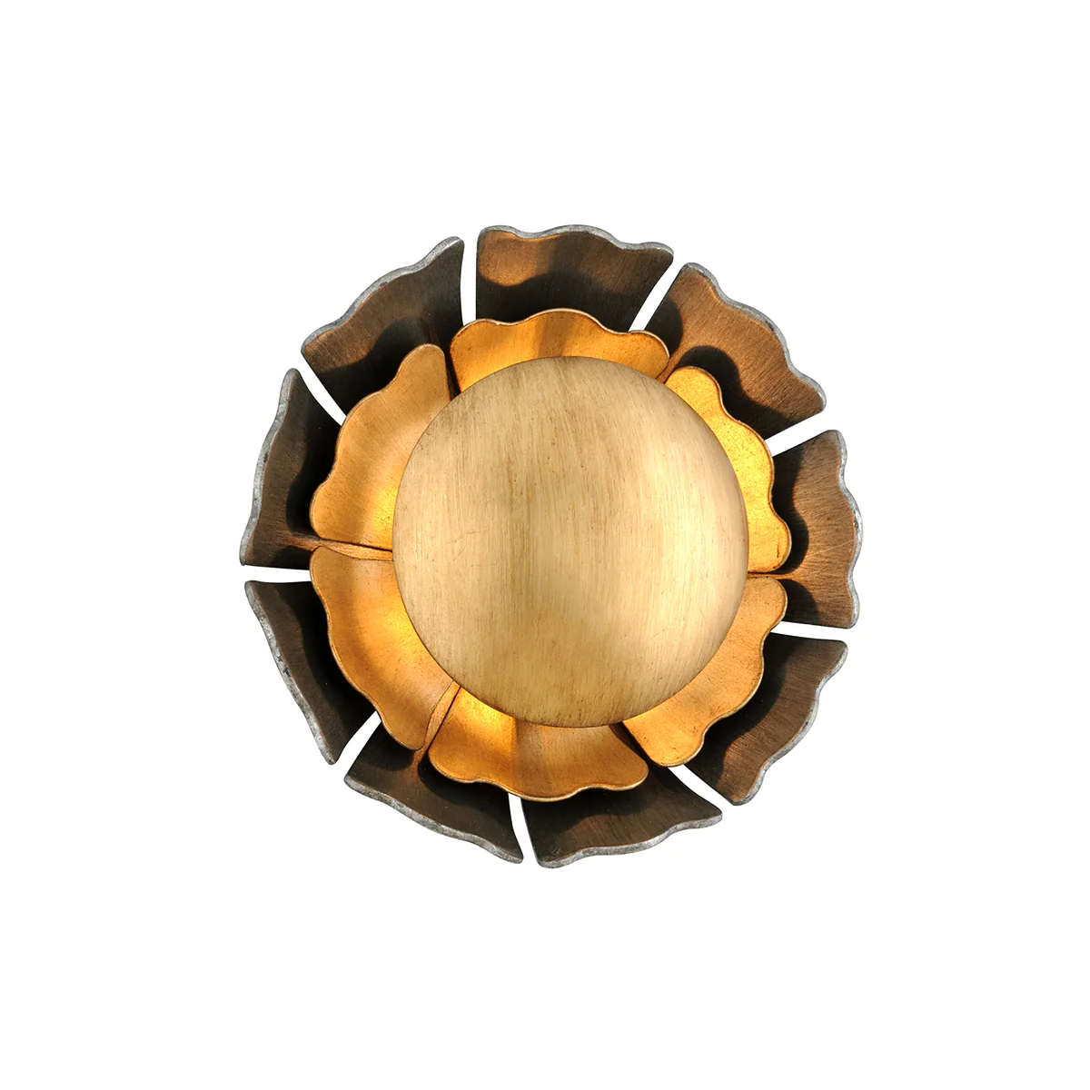 Magic Garden Wall Light - Graphite & Bronze Leaf