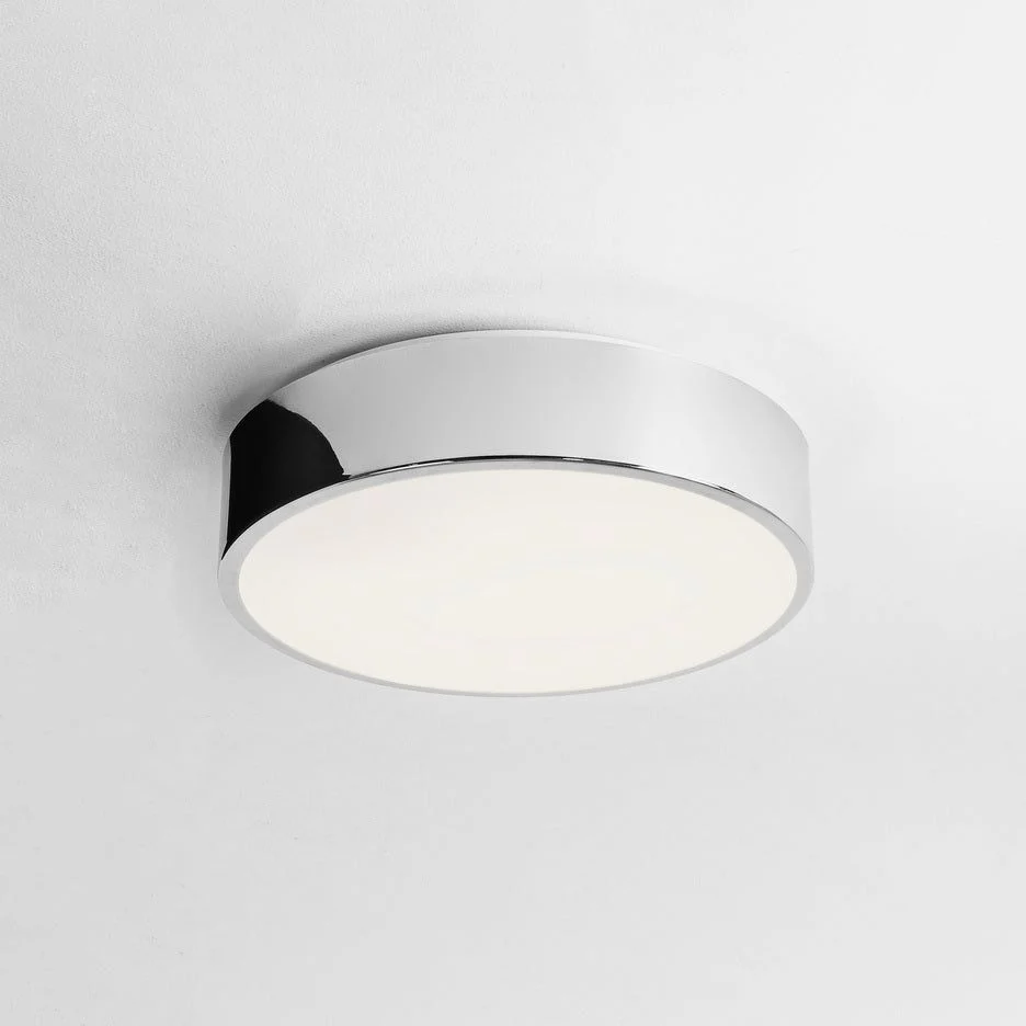 Mallon LED Round Bathroom Ceiling Light IP44 - Bronze/Polished Chrome/Matt Nickel - Image 2