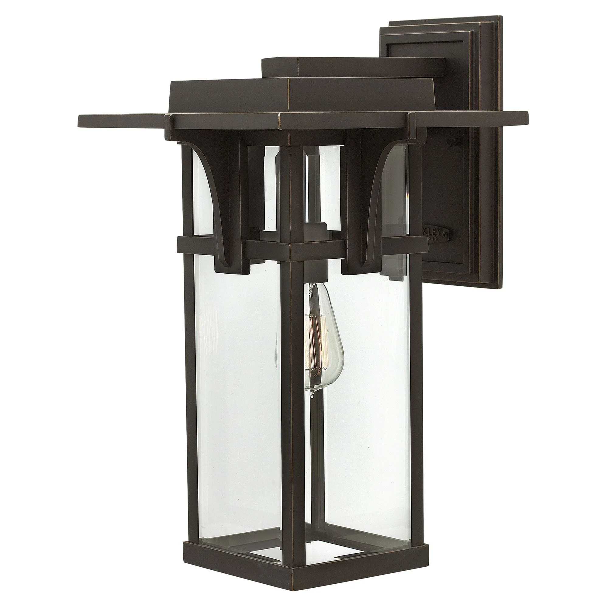 Manhattan 1Lt Small/Medium/Large Outdoor Wall  Light - Oil Rubbed Bronze IP44 - Image 10
