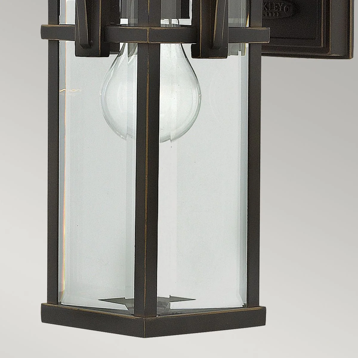 Manhattan 1Lt Small/Medium/Large Outdoor Wall  Light - Oil Rubbed Bronze IP44 - Image 4