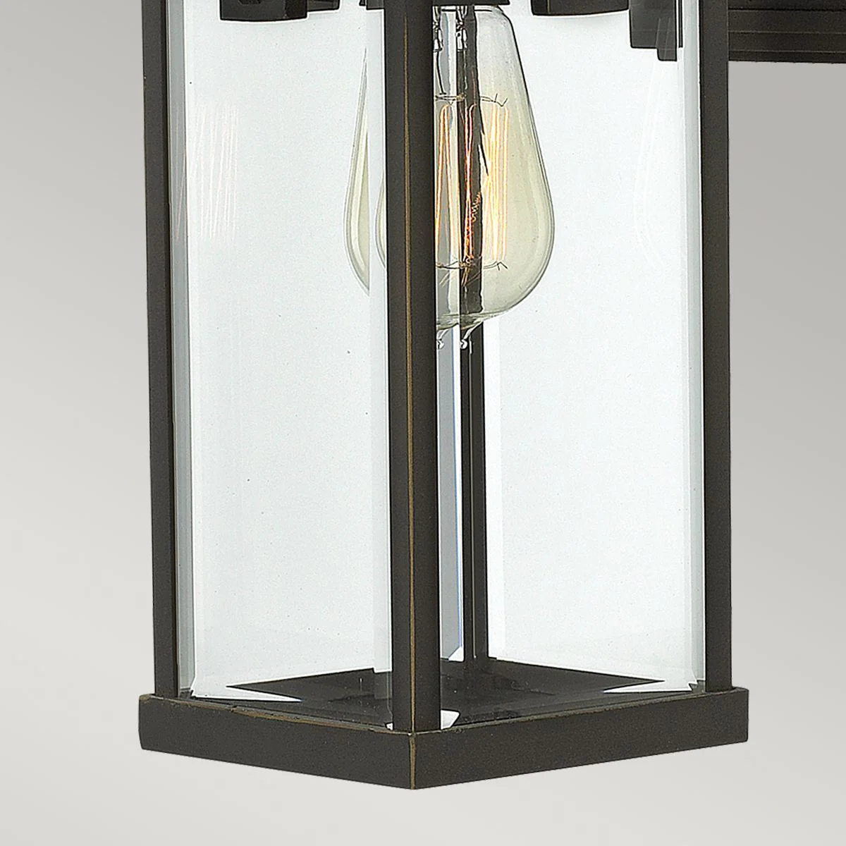 Manhattan 1Lt Small/Medium/Large Outdoor Wall  Light - Oil Rubbed Bronze IP44 - Image 7