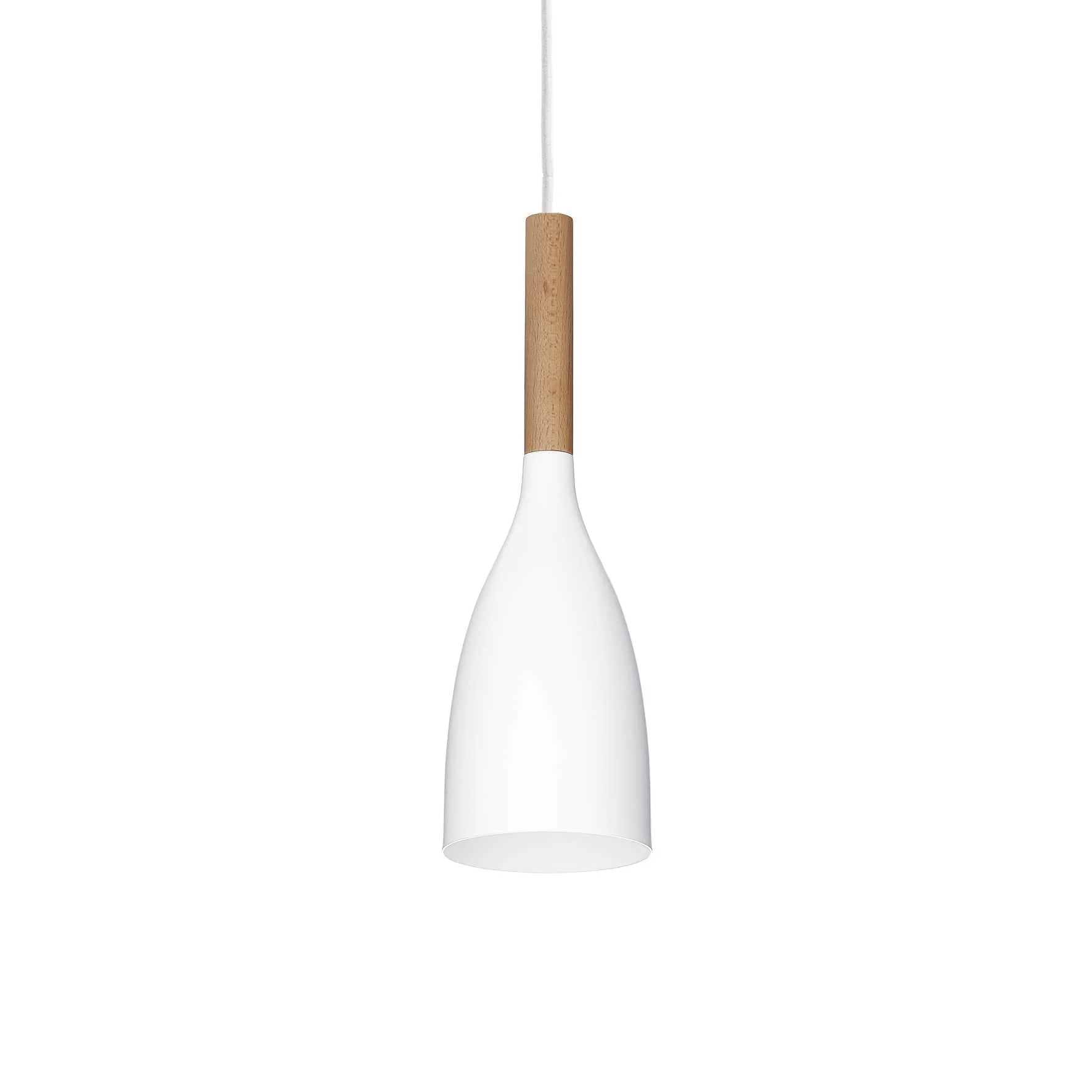 Manhattan Pendant - White/Black Finish