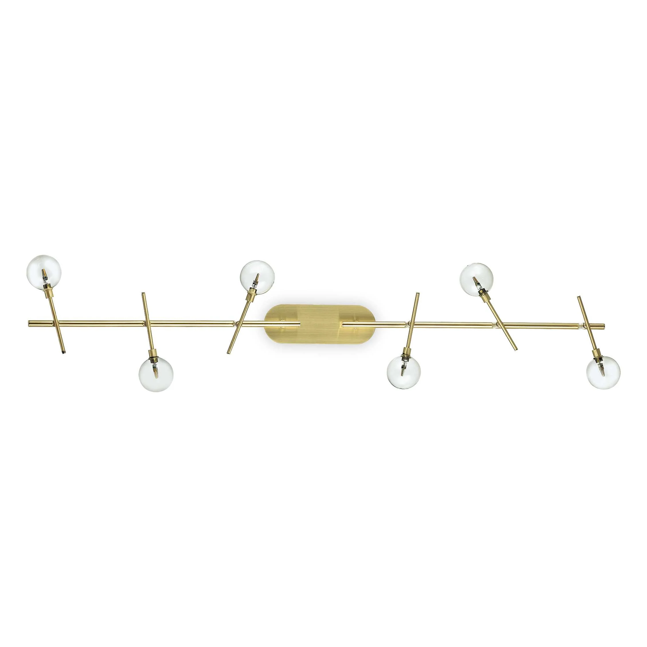 Maracas Flush Light - Brass Finish