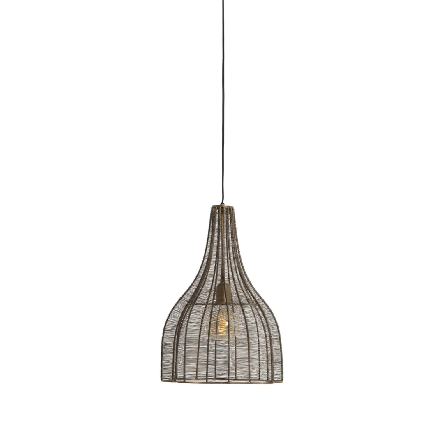 Mariama 1Lt Hanging lamp - Antique Bronze - Image 4