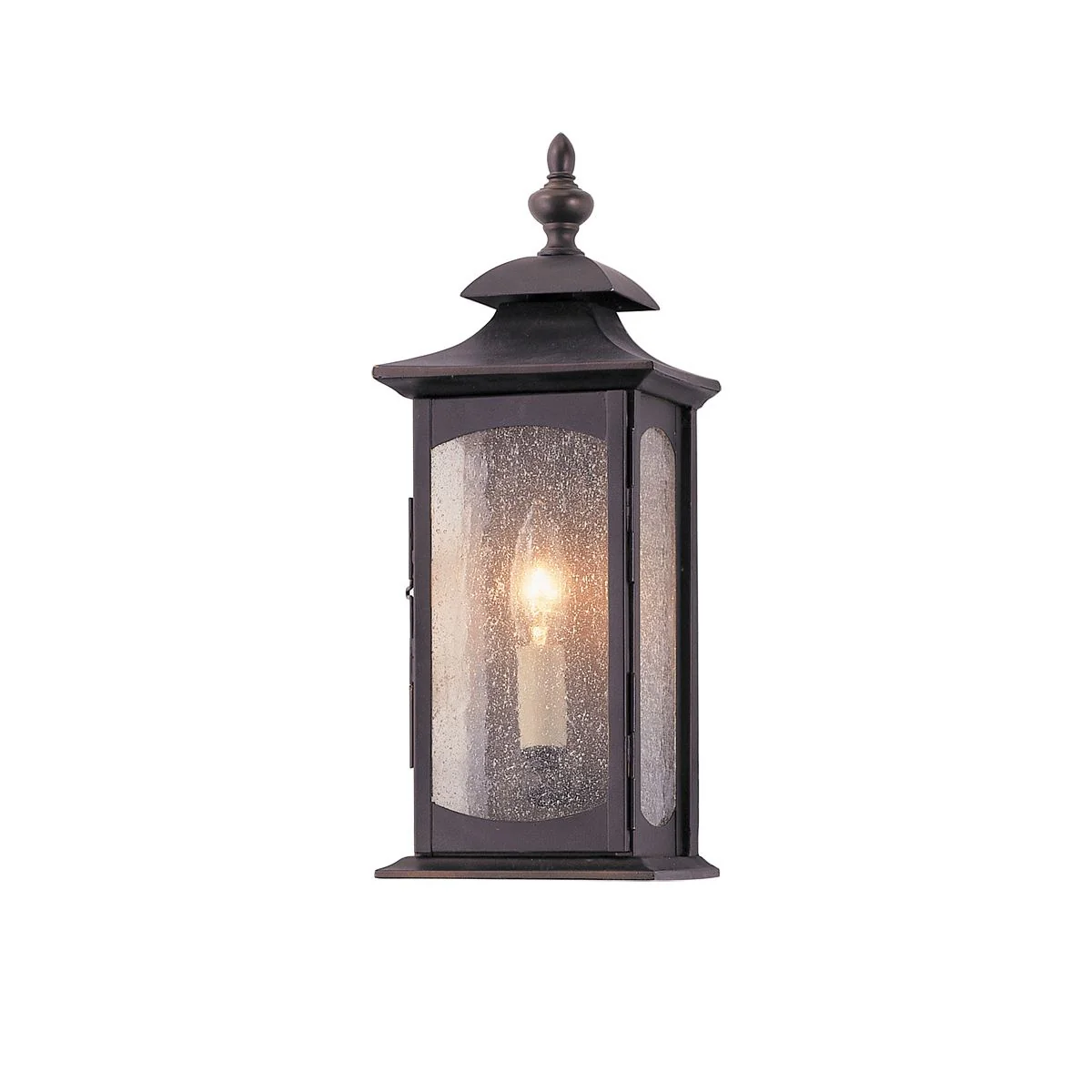 Market Square 1/3Lt Wall Light - Oil Rubbed Bronze E14 IP44