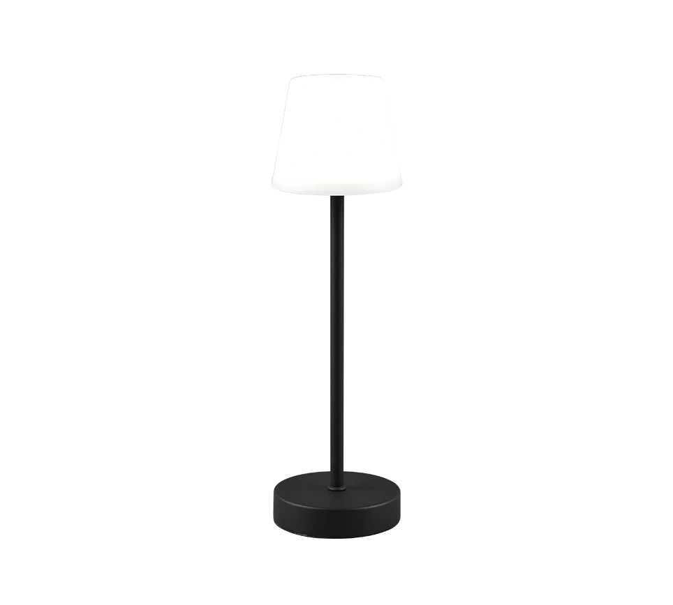 Martinez LED Outdoor Rechargeable Lamp -Black - Image 2