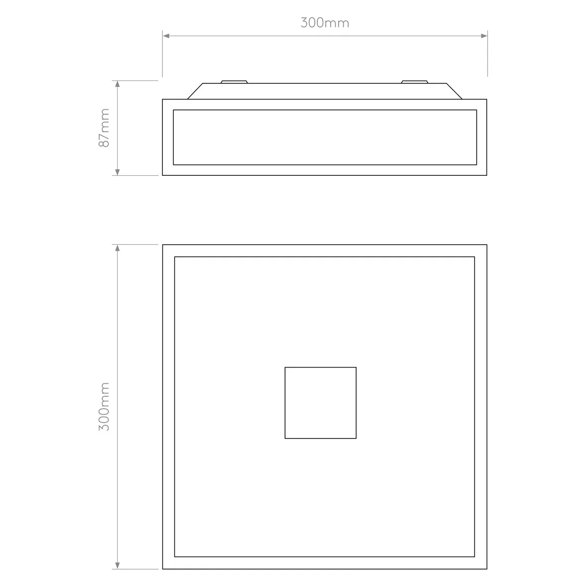 Mashiko IP44 Bathroom Light - Polished Chrome/Bronze Square/Round - Image 7