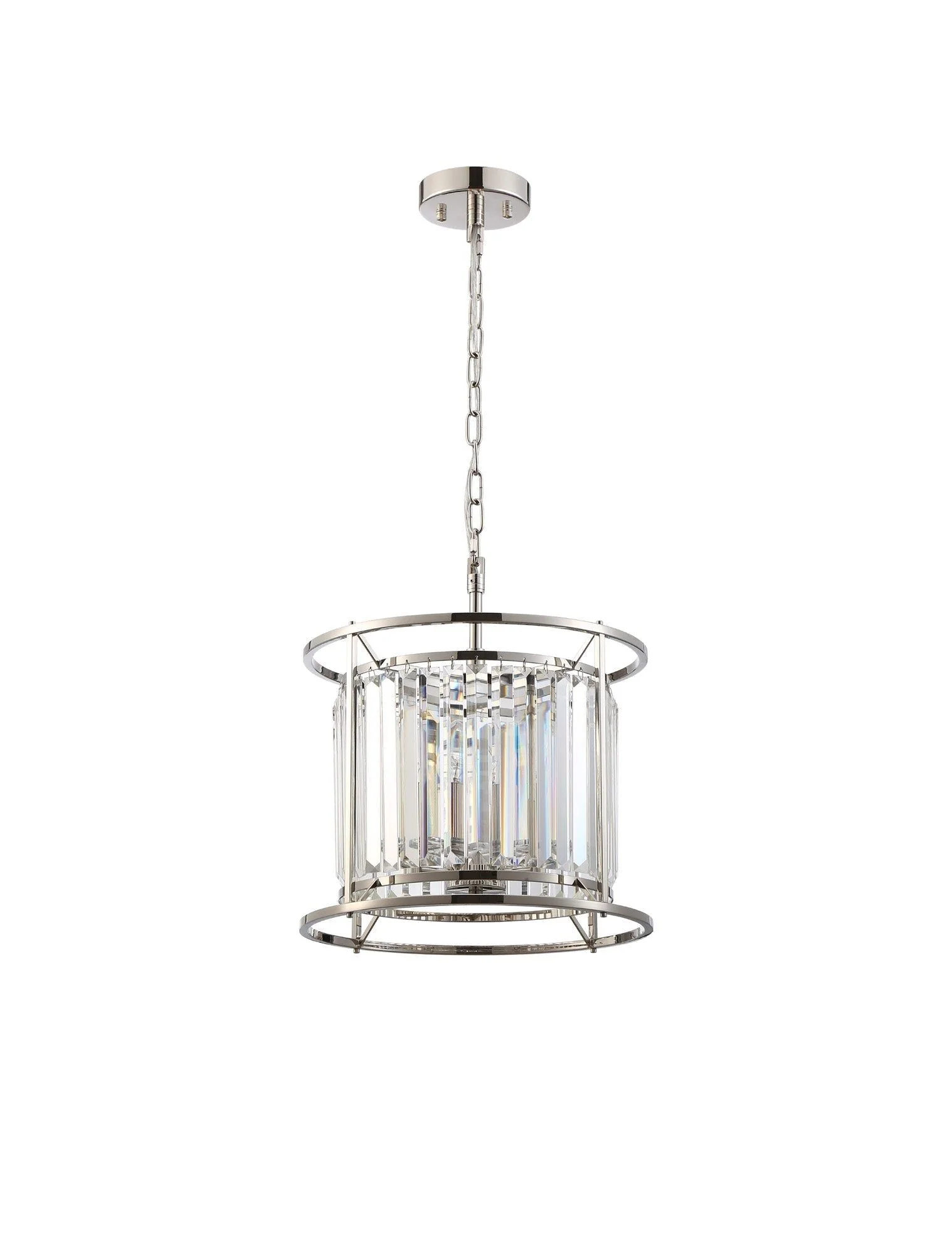 Massa 3/6Lt Crystal Ceiling Light/Semi Flush Convertible - Various FInish - Image 4
