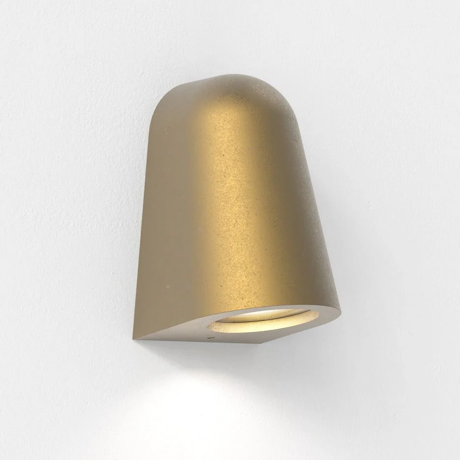 Mast Light Antique Brass, Textured Black, Textured Grey