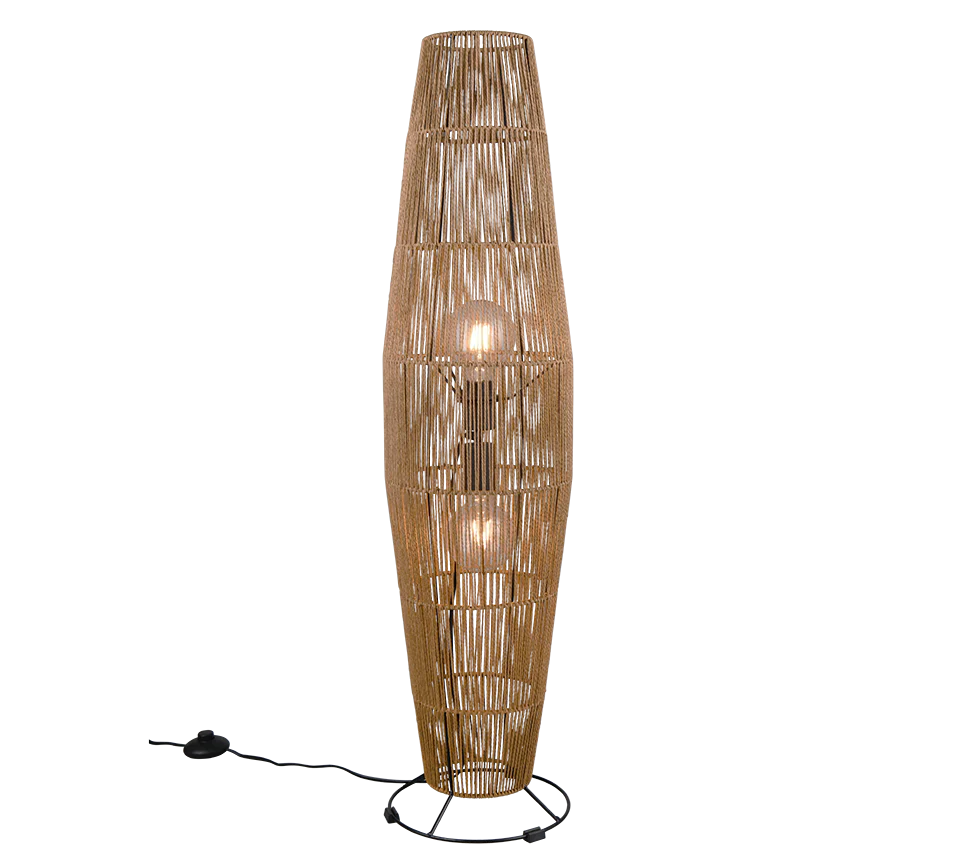 Miki Wooden Floor Lamp