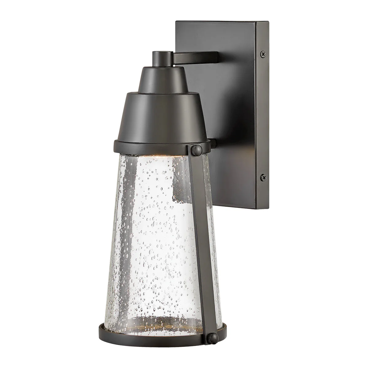Miles Wall Lantern – Black/White Finish