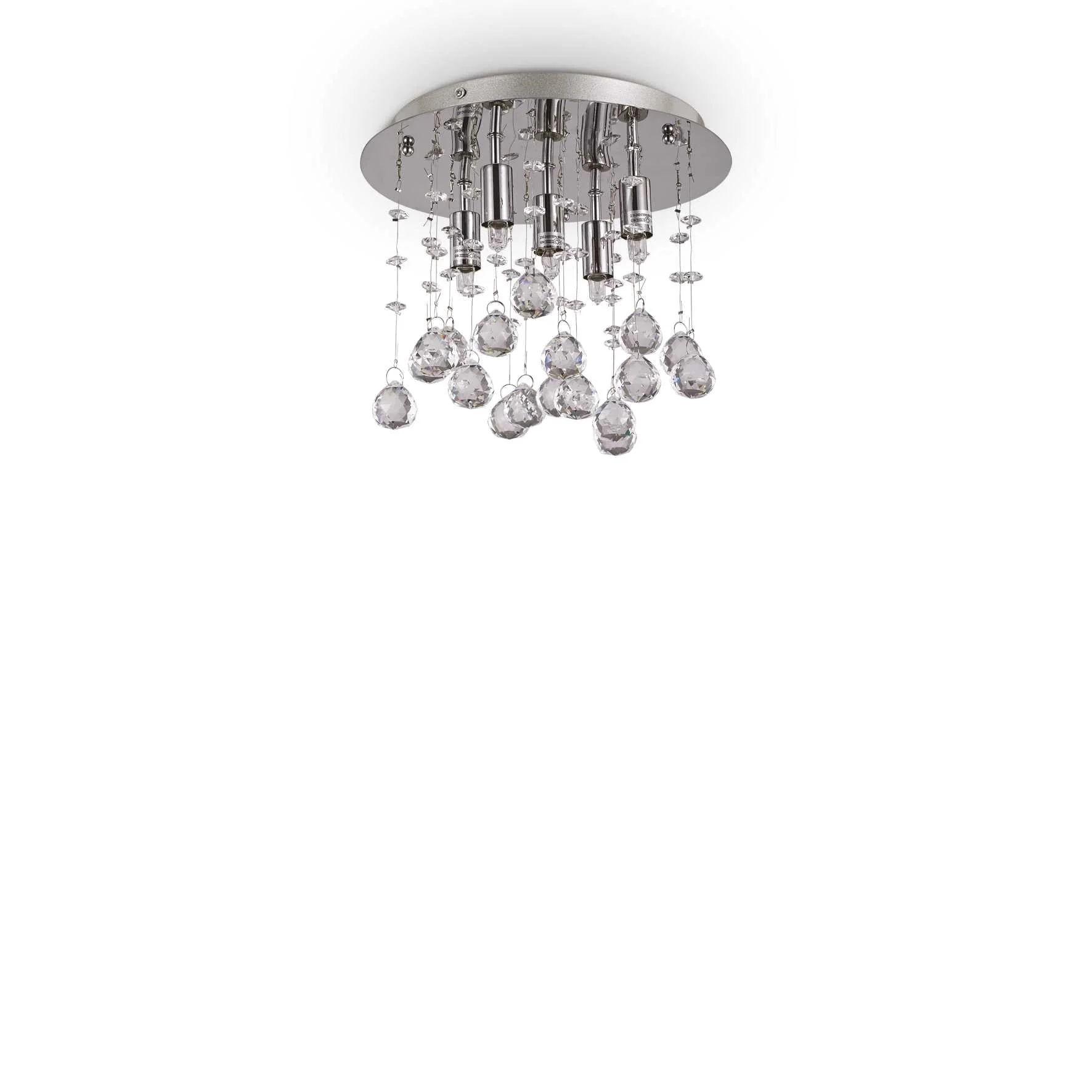 Moonlight Flush Light - Chrome/Gold Finish