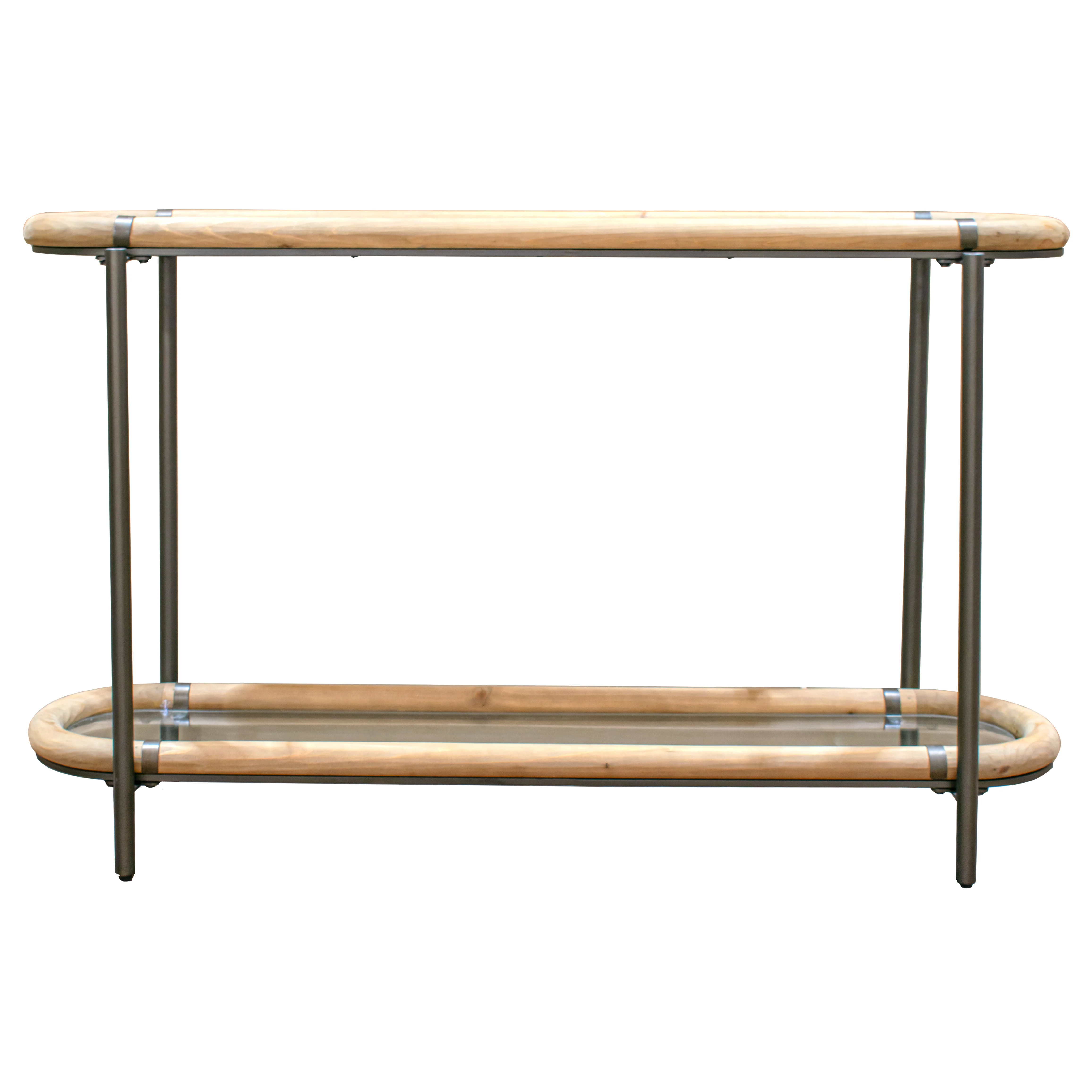 Morley Console Table - Natural Walnut
