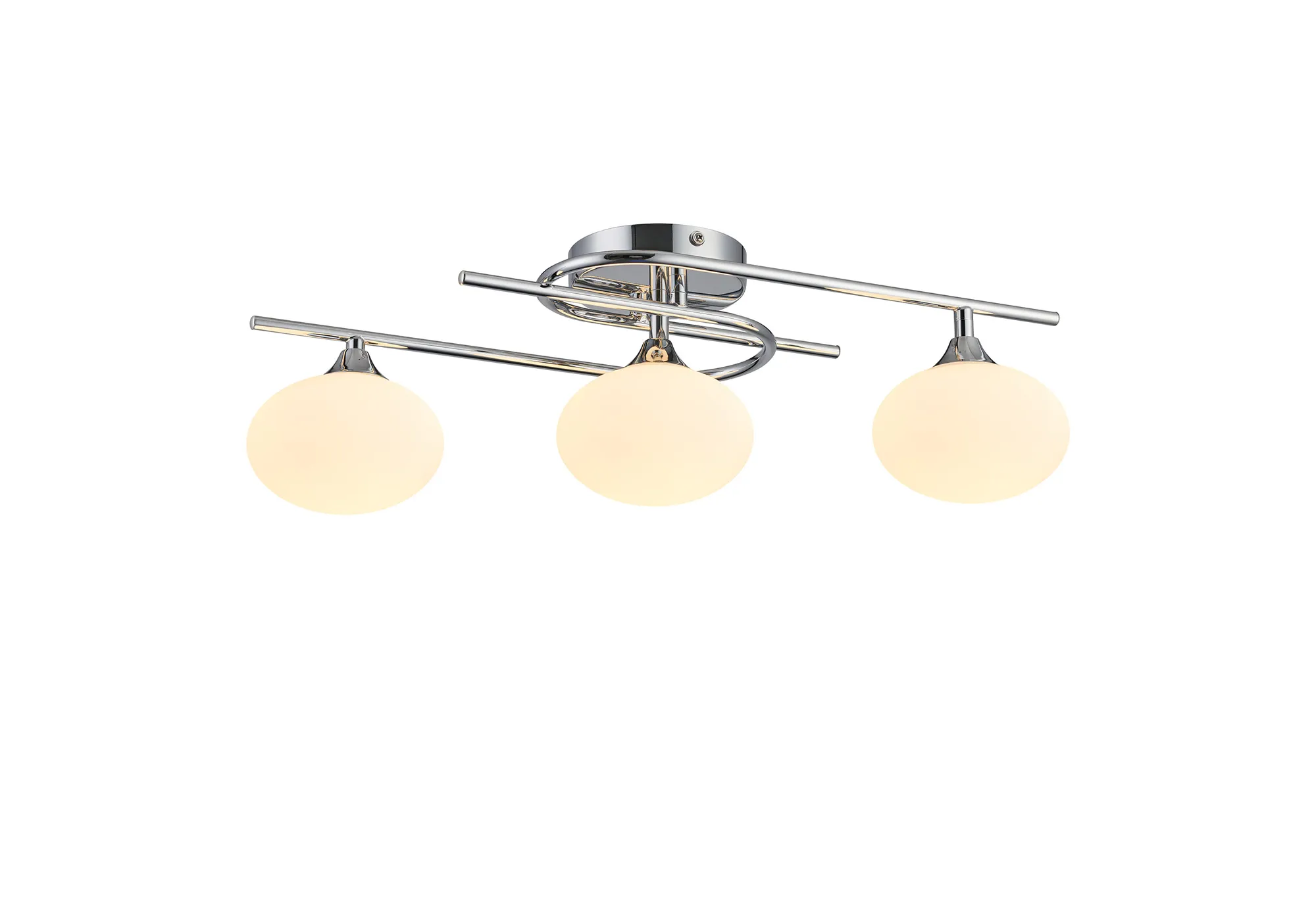 Morten 3/6lt Bathroom Flush Light- Various Finishes - Image 2