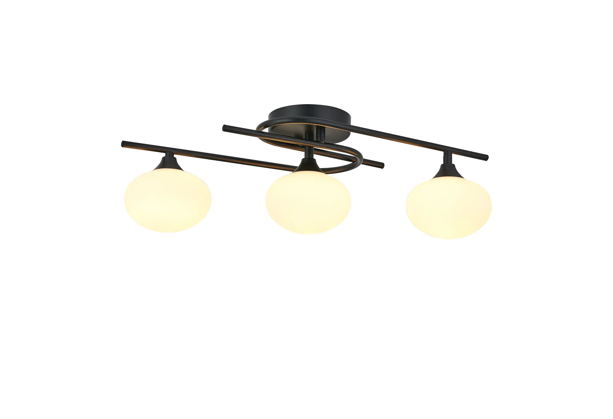 Morten 3/6lt Bathroom Flush Light- Various Finishes - Image 3
