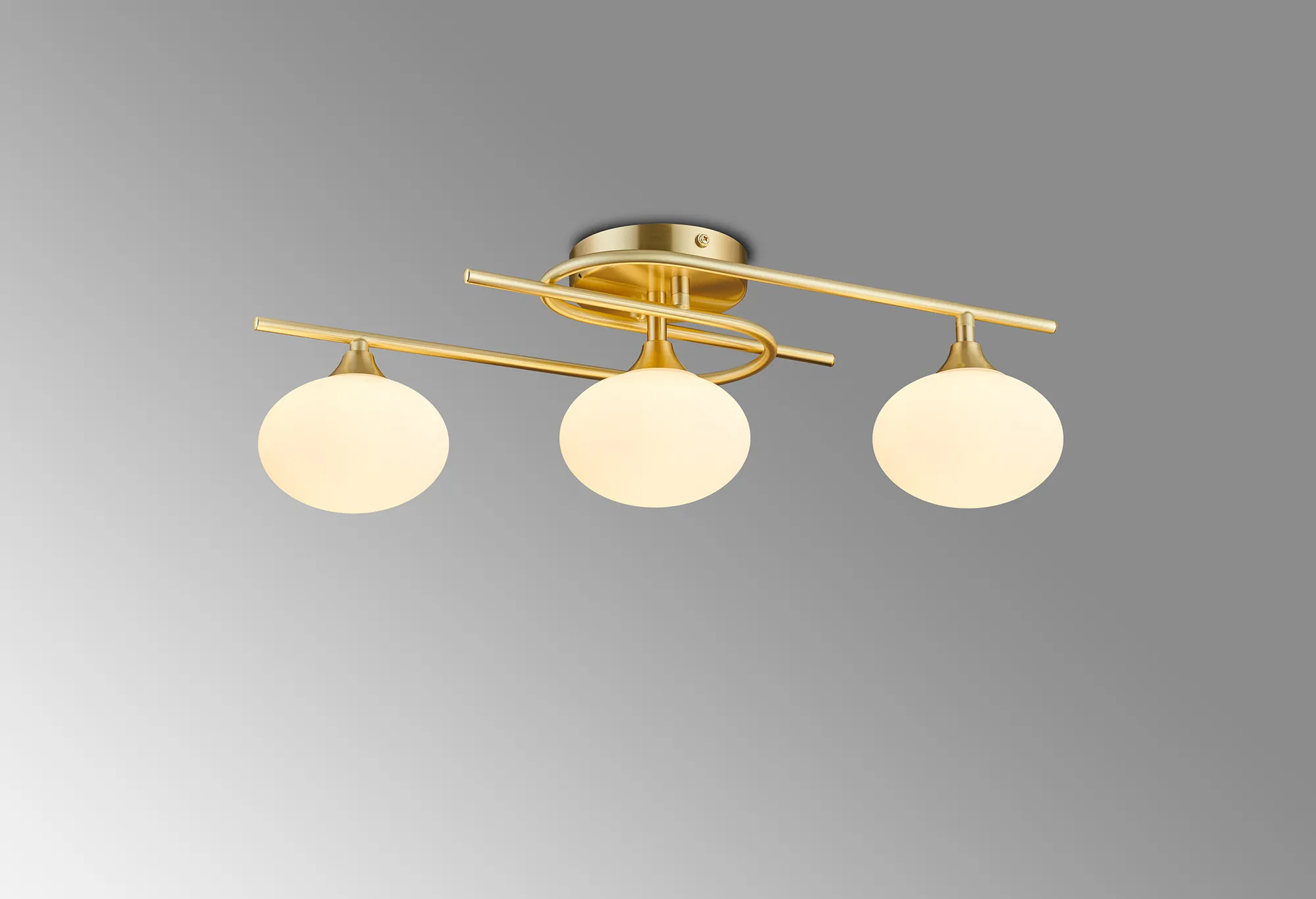 Morten 3/6lt Bathroom Flush Light- Various Finishes - Image 9