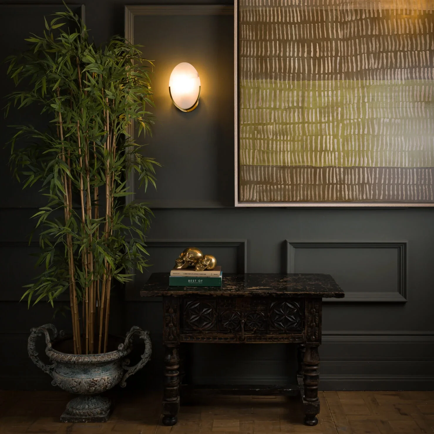 Mosman Disk Wall Sconce- Bronze/ Brass Finishes - Image 6
