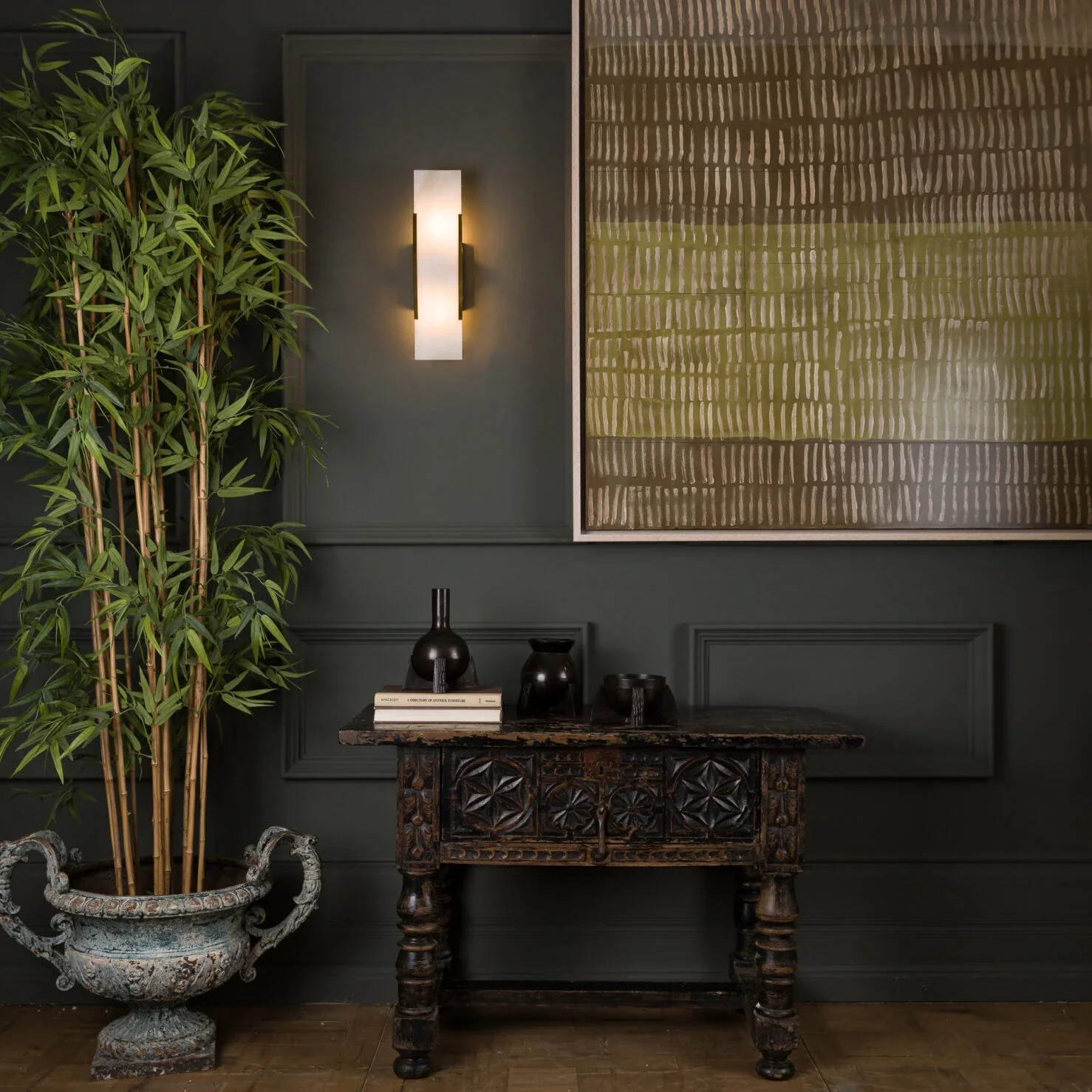 Mosman Linear Wall Sconce- Bronze/ Brass Finishes - Image 3