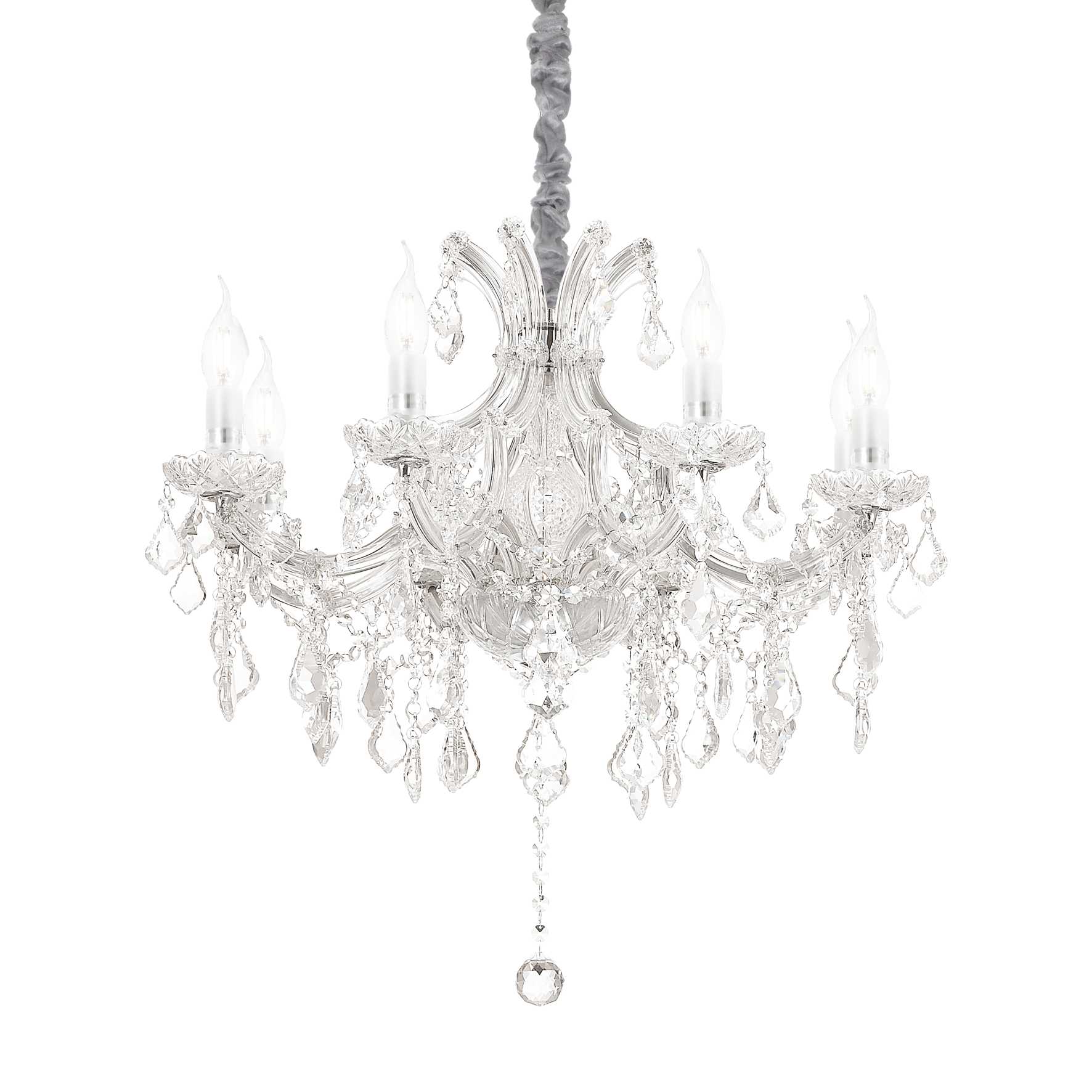 Napoleon Chandelier Fitting - Chrome/Gold Finish