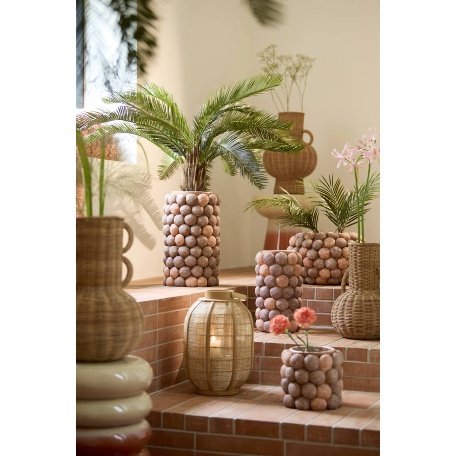 Neivo Vase - Rattan Brown - Image 3