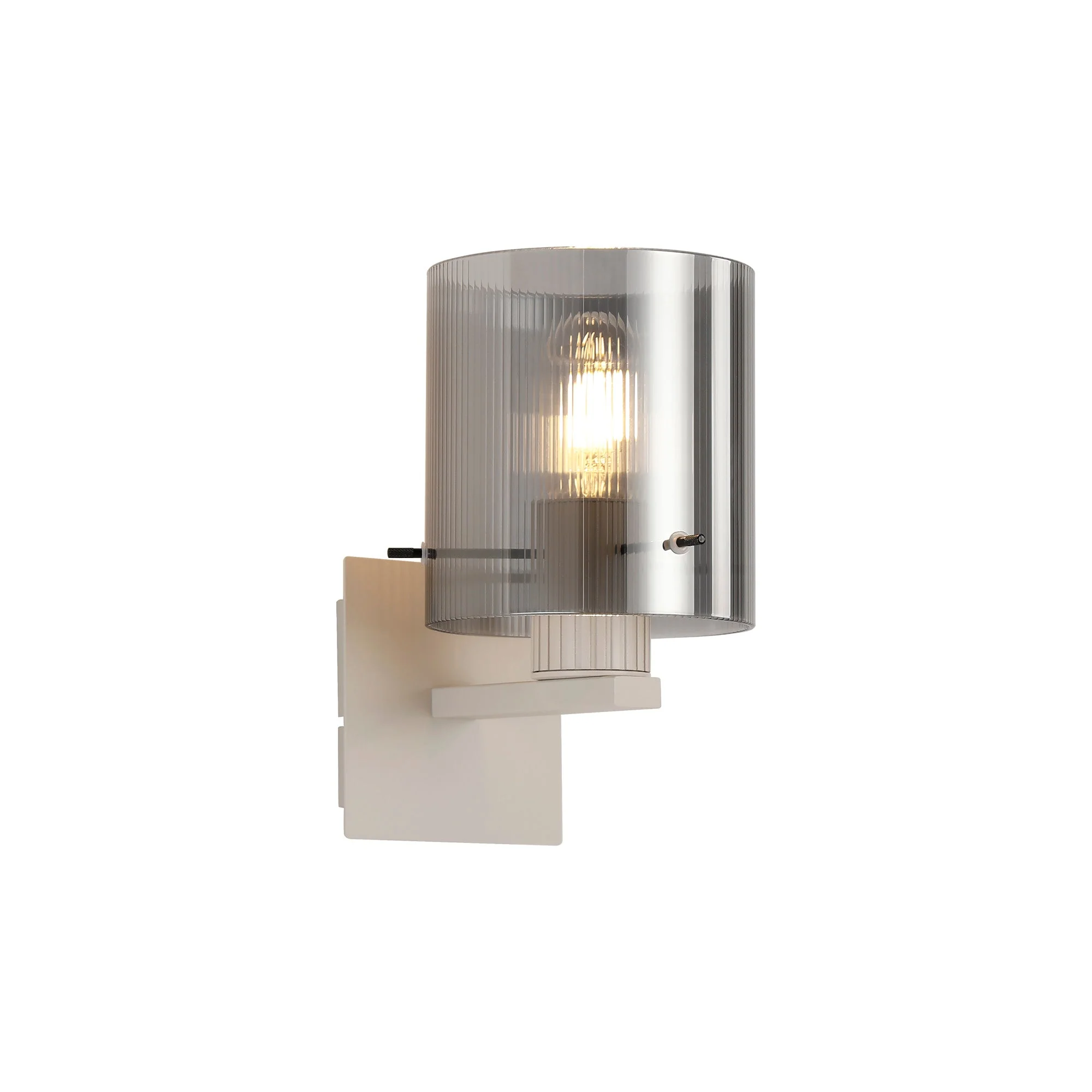 Hailey 1Lt Wall Light Narrow Line Glass - Various Colours - Image 10