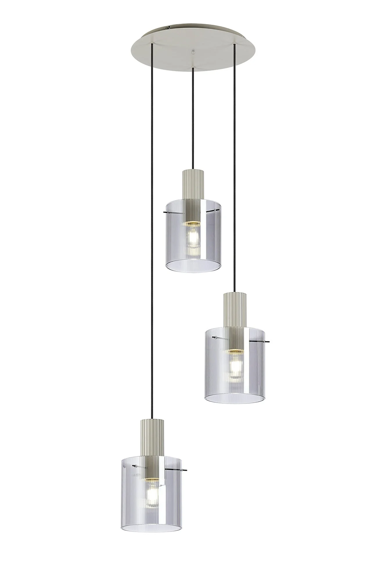 Hailey 3Lt Cluster Narrow Line Glass - Various Colours - Image 9