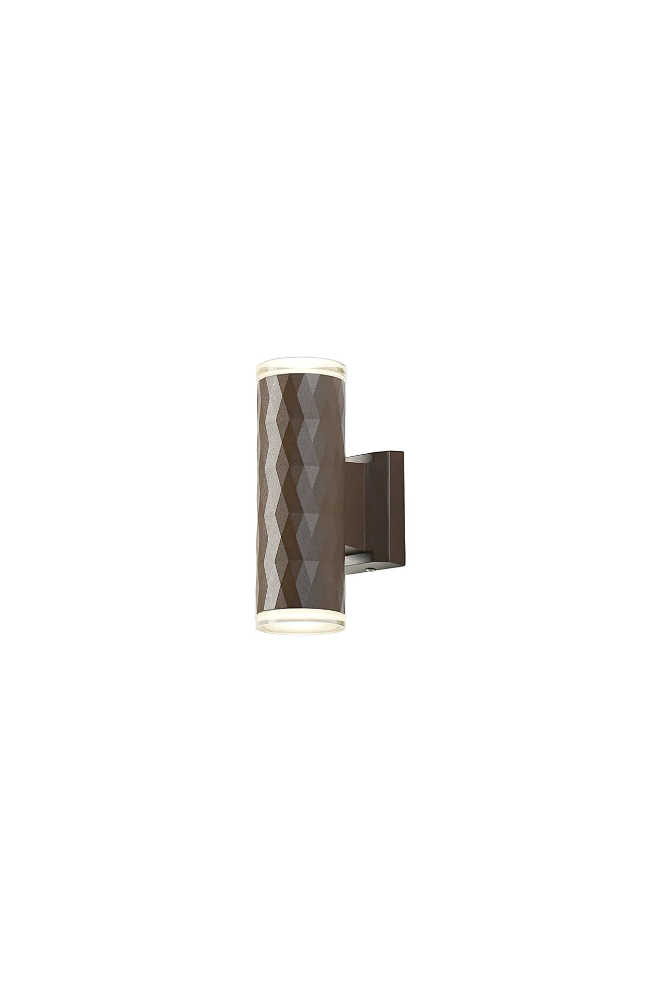 Nightingale IP54 GU10 Diamond Up/Down Wall Light - Various Shades