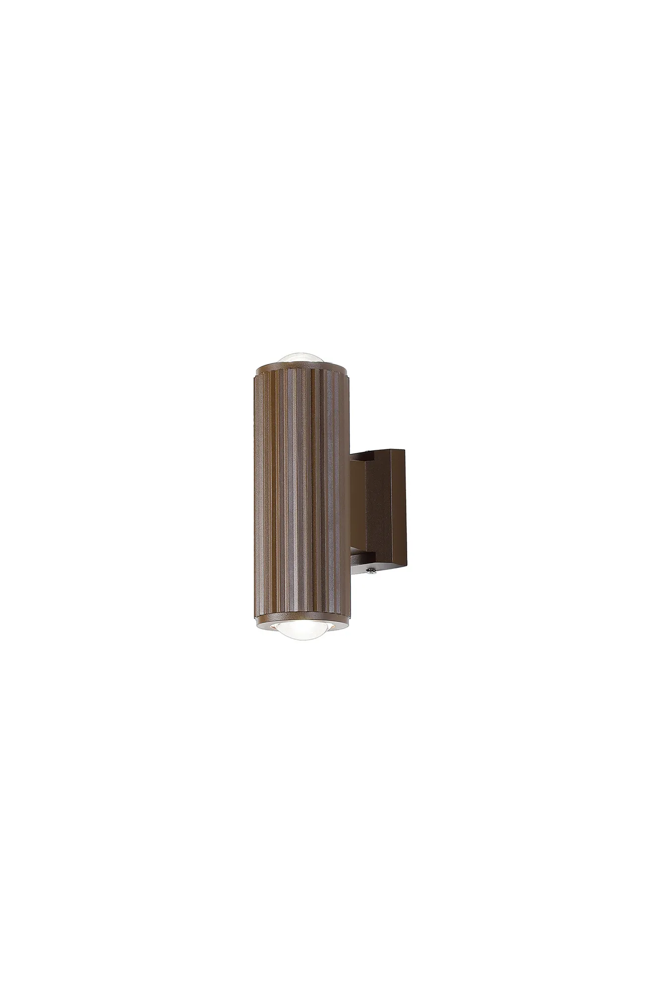 Nightingale IP54 GU10 Up/Down Wall Light - Line Frame/Dome Shade - Image 2