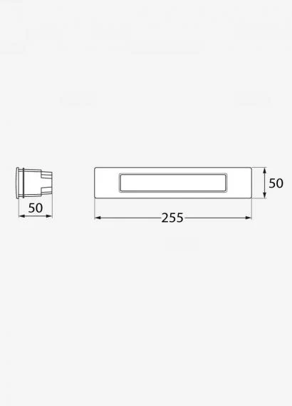 Nina 190/270mm Outdoor Recessed Light- Grey/Black/ White Finishes - Image 11