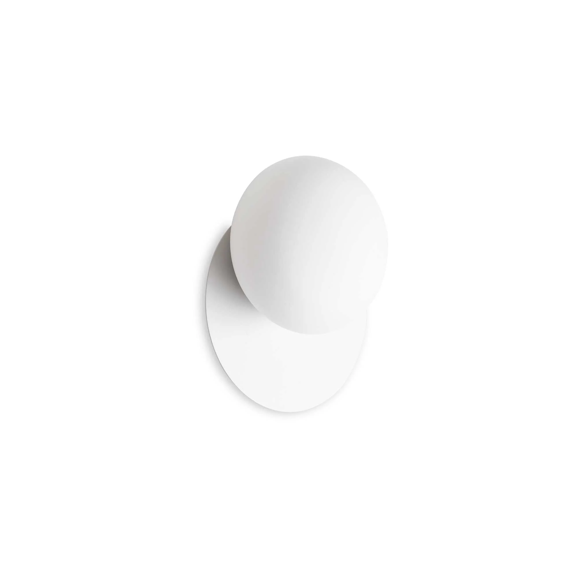 Ninfea Wall light - White/Brass Finish