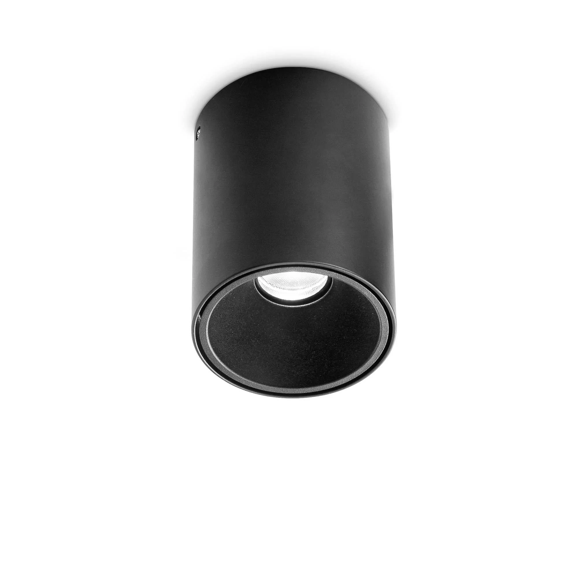 Nitro 1Lt Small/Large Round Spotlight IP20 - Black/White - Image 3