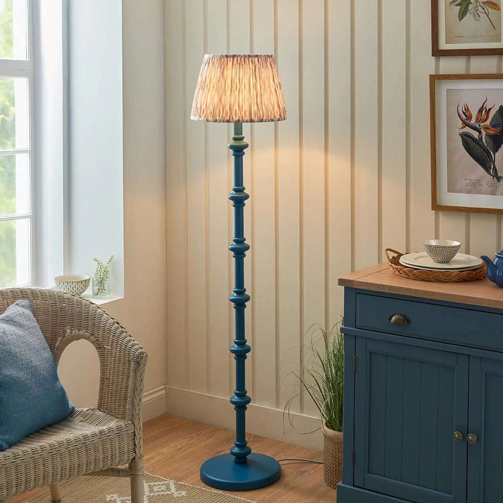 Nivara Ikat Floor Lamp In Various Finish B22 - Image 90
