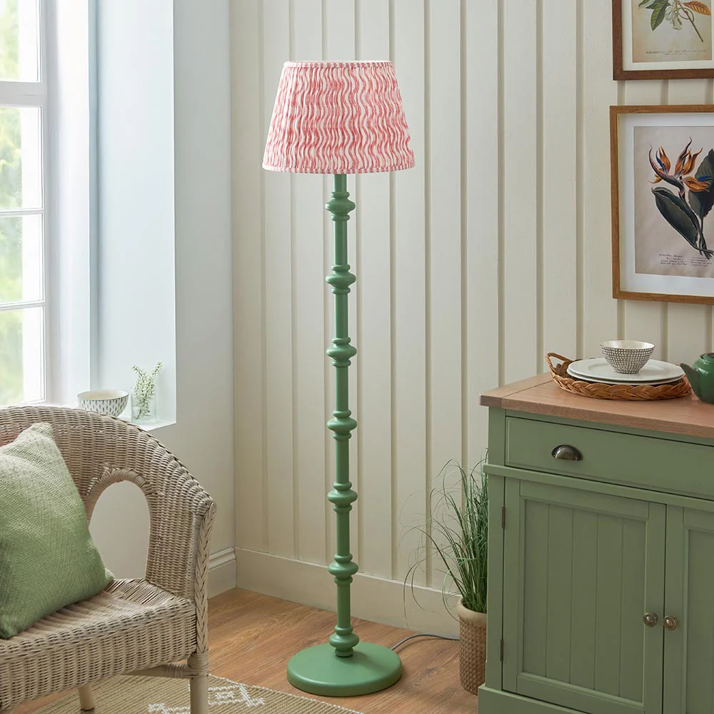 Nivara Ripple Floor Lamp In Various Finishes B22 - Image 39
