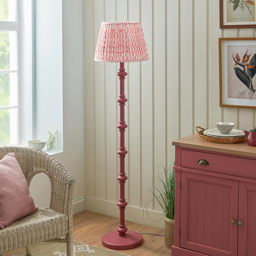 Nivara Ripple Floor Lamp In Various Finishes B22 - Image 43