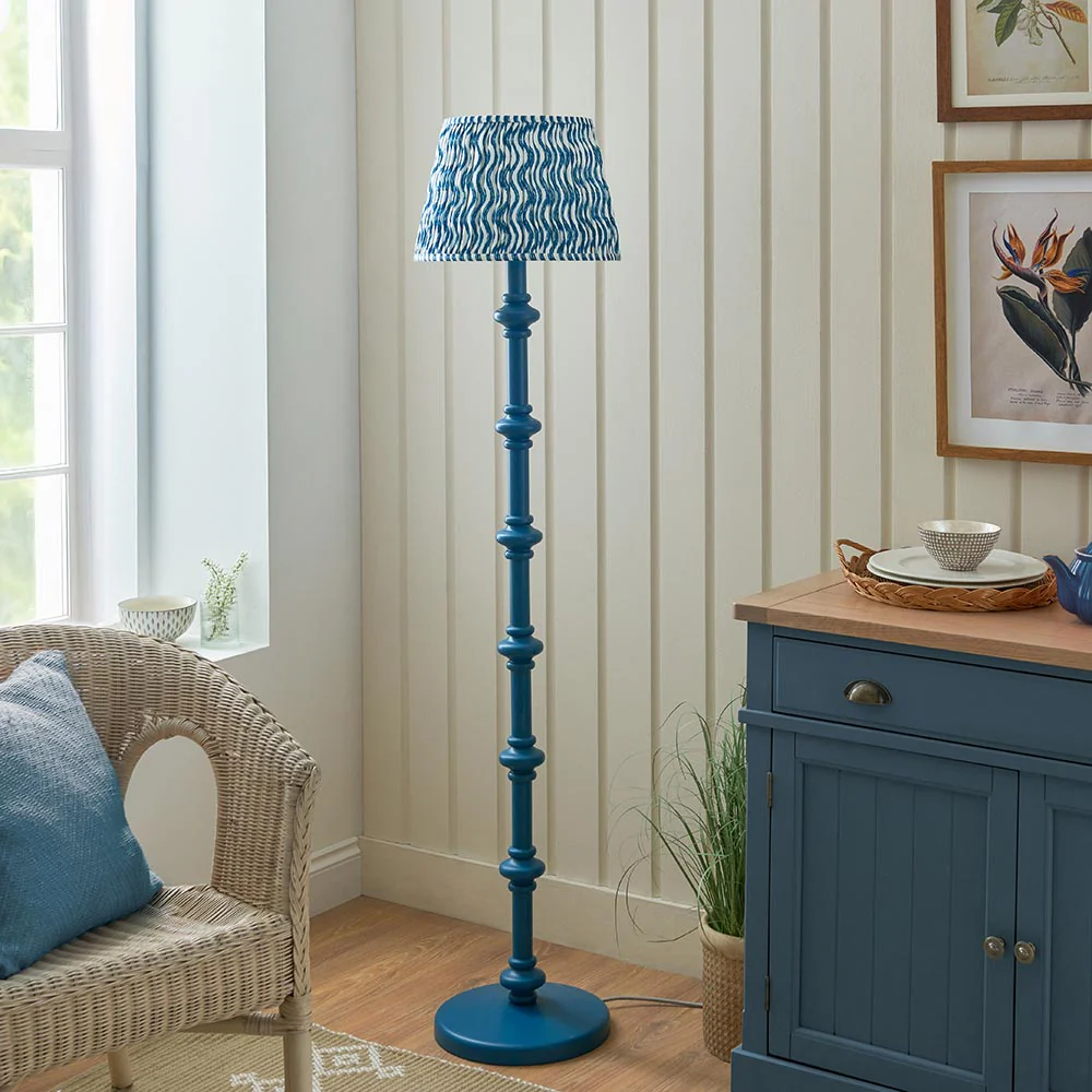 Nivara Ripple Floor Lamp In Various Finishes B22 - Image 71