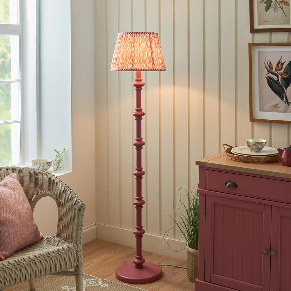 Nivara Ripple Floor Lamp In Various Finishes B22 - Image 90