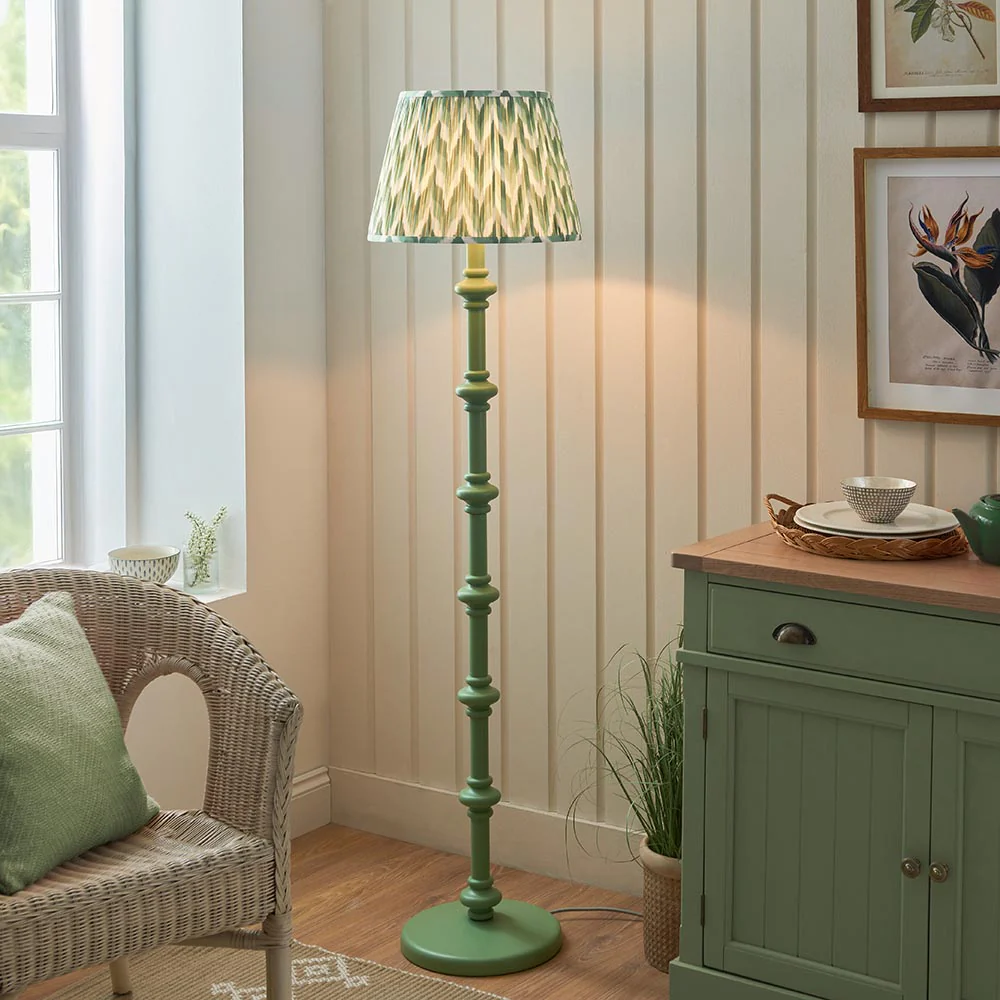 Nivara Zigzag Floor Lamp In Various Finishes B22 - Image 22